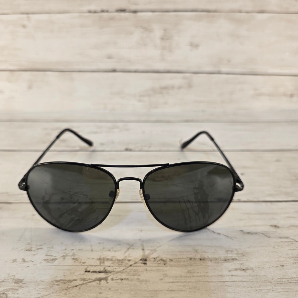 Unbranded Black Metal Aviator Sunglasses‎ UV400 Protection 22953000
